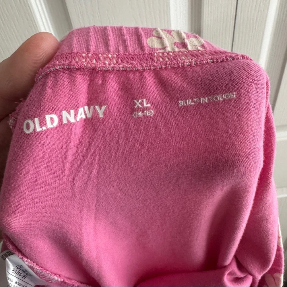 Old Navy lot of 3 leggings size‎ XL 14-16 flower checkered